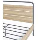 Habitat Industrial Double Metal Bed Frame - Grey