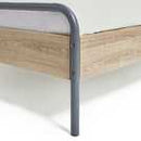 Habitat Industrial Double Metal Bed Frame - Grey