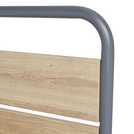 Habitat Industrial Double Metal Bed Frame - Grey