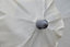 2m Lightweight Cream Aluminium Garden Parasol with Crank Handle & Tilt Mechanism