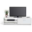 Habitat Squares 1 Drawer TV Unit - White