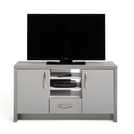 Habitat Venice 2 Door 1 Drawer Low Sideboard - Grey