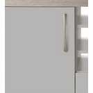 Habitat Venice 2 Door 1 Drawer Low Sideboard - Grey