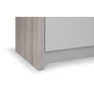 Habitat Venice 2 Door 1 Drawer Low Sideboard - Grey