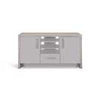 Habitat Venice 2 Door 1 Drawer Low Sideboard - Grey