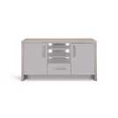 Habitat Venice 2 Door 1 Drawer Low Sideboard - Grey