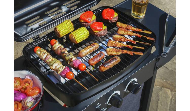 Argos Home 2 Burner Gas BBQ with Side Burner