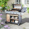Argos Home Deluxe 3 Burner Outdoor Kitchen Gas BBQ