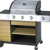 Argos Home Deluxe 3 Burner Outdoor Kitchen Gas BBQ