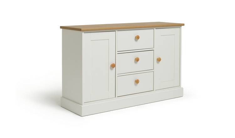 Habitat Winchester 2 Door 3Drw Sideboard - White