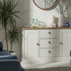 Habitat Winchester 2 Door 3Drw Sideboard - White