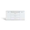 Habitat Hayward 2 Door 3 Drawer Sideboard - White Gloss