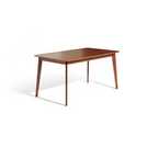 Habitat Skandi Walnut Veneer 6 Seater Dining Table