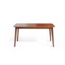 Habitat Skandi Walnut Veneer 6 Seater Dining Table