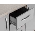 Habitat Venice 2 Door 4 Drawer Sideboard - Grey