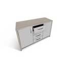 Habitat Venice 2 Door 4 Drawer Sideboard - Grey