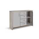 Habitat Venice 2 Door 4 Drawer Sideboard - Grey