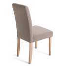 Habitat Midback Pair of Fabric Dining Chairs - Brown