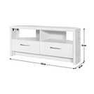 Habitat Venice 2 Drawer Large Corner TV Unit - Grey