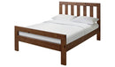 Habitat Chile Small Double Wooden Bed Frame - Dark Stain