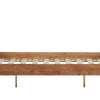 Habitat Chile Small Double Wooden Bed Frame - Dark Stain