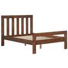 Habitat Chile Small Double Wooden Bed Frame - Dark Stain