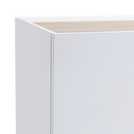 Habitat Skandi 2 Door 3 Drawer Sideboard - White Two Tone