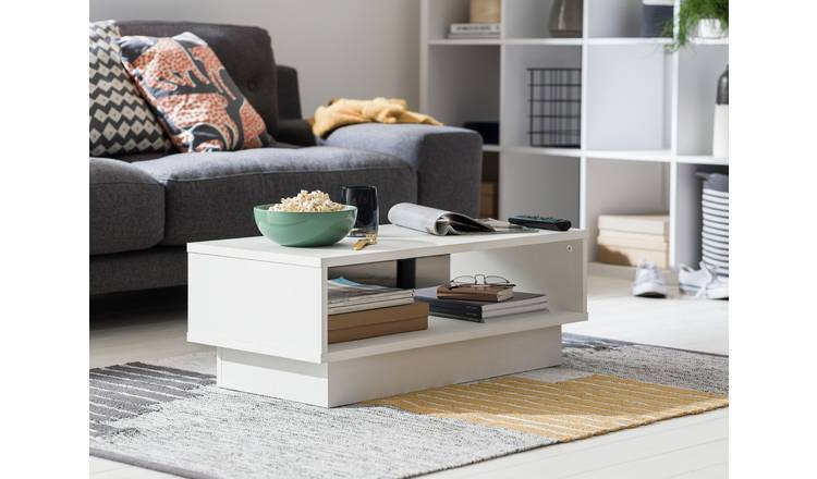 Habitat Cubes 1 Shelf Coffee Table - Oak Effect