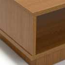 Habitat Cubes 1 Shelf Coffee Table - Oak Effect