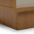 Habitat Cubes 1 Shelf Coffee Table - Oak Effect