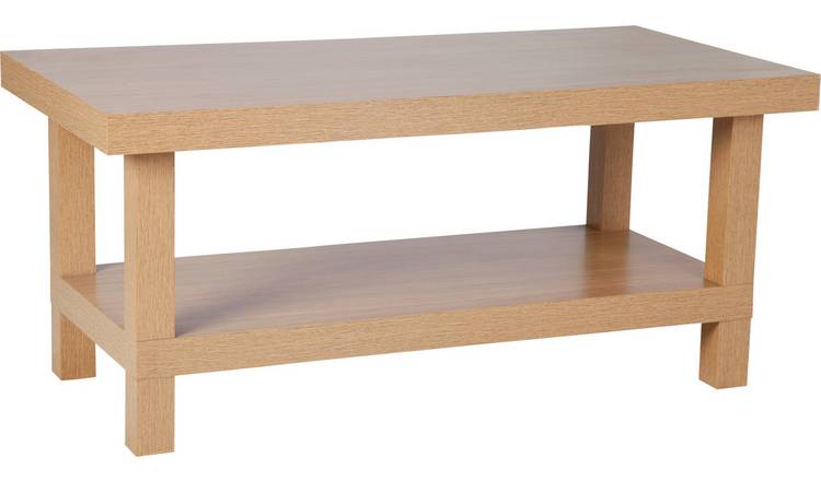 Argos Home Stratford Chunky Coffee Table - Oak Effect