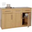 Argos Home Anderson 3 Dr and 3 Drawer Sideboard - Oak Effect