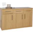 Argos Home Anderson 3 Dr and 3 Drawer Sideboard - Oak Effect