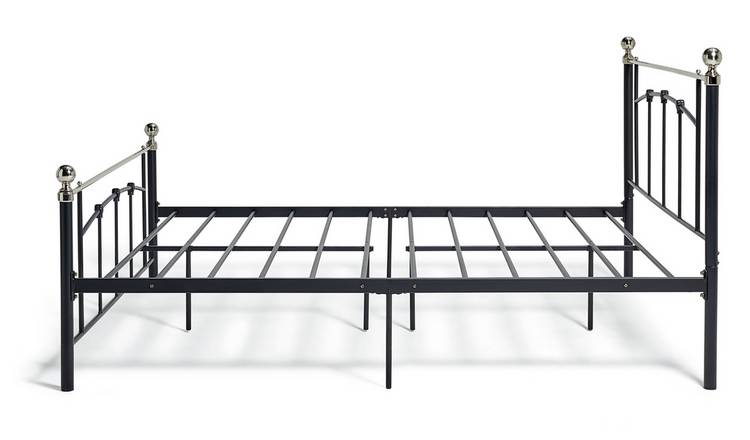 Argos Home Yani Small Double Metal Bed Frame - Black