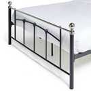 Argos Home Yani Small Double Metal Bed Frame - Black