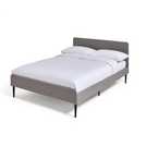 Habitat Kristopher Double Fabric Bed Frame - Grey