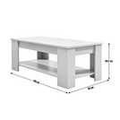 Lifting Coffee Table - Grey