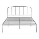 Habitat Freja Double Metal Bed Frame - Silver