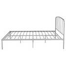 Habitat Freja Double Metal Bed Frame - Silver