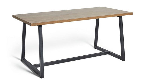 Habitat Nomad 160cm Dining Table - Oak Effect