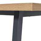 Habitat Nomad 160cm Dining Table - Oak Effect