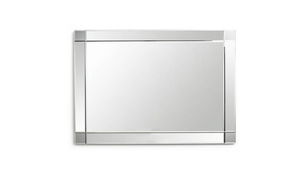 Habitat Rectangular Bevelled Wall Mirror - 105x74cm