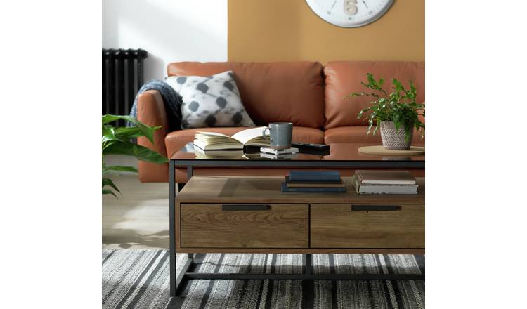 Habitat Nomad Coffee Table - Oak Effect