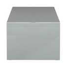 Habitat Sleigh Coffee Table - Gloss Grey