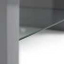 Habitat Sleigh Coffee Table - Gloss Grey