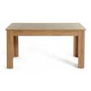 Habitat Miami Curve Extending Oak Effect Dining Table