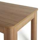 Habitat Miami Curve Extending Oak Effect Dining Table