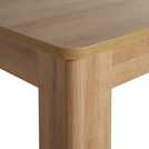 Habitat Miami Curve Extending Oak Effect Dining Table