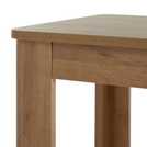 Habitat Miami Curve Extending Oak Effect Dining Table