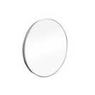 Habitat Round Metal Mirror - Silver